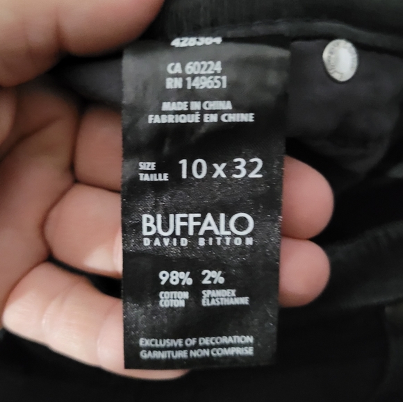 BUFFALO | Iron mid rise slim fit stretch micro corduroy pants - Picture 9 of 9